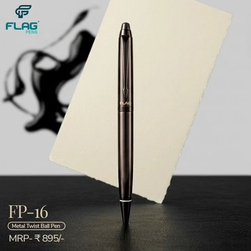 FLAG FP - 16 Luxury Metal Twist Ball Pen